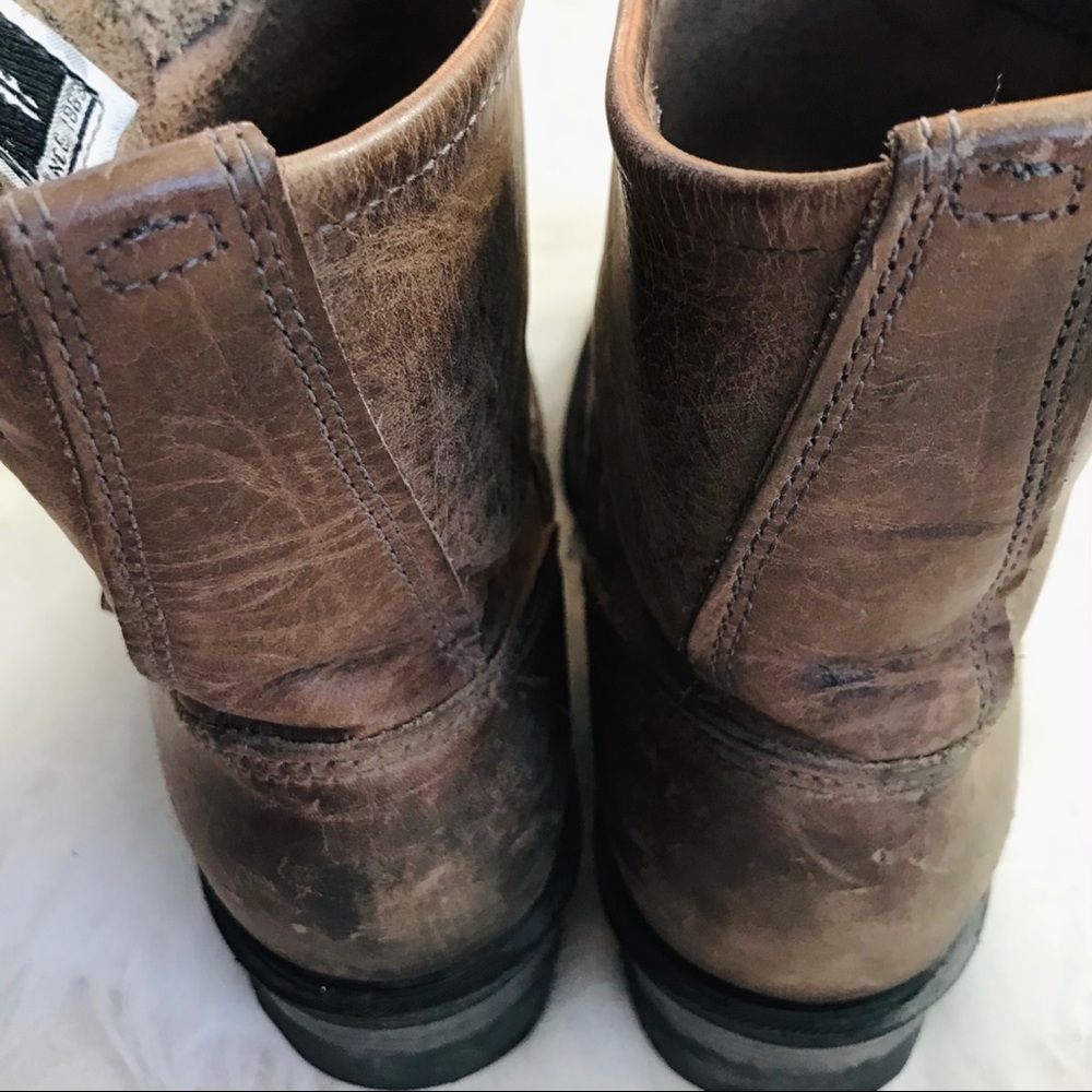 SOLD Frye Engineer 8R Oil Resistant Leather Boot - Picture 8 of 16